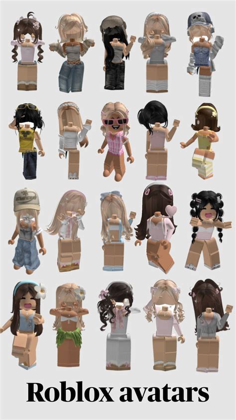 Roblox avatars Pinterest.