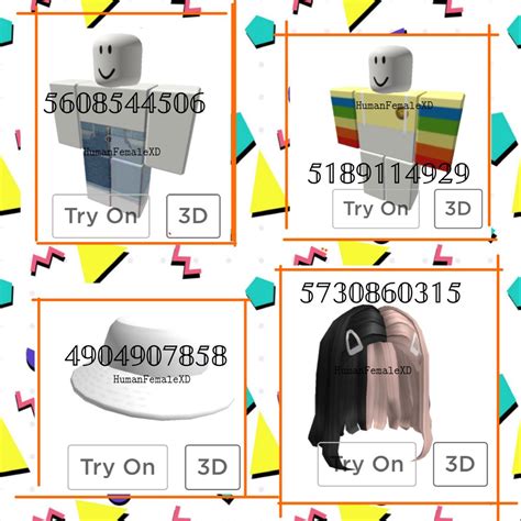 Roblox clothes code. Hey guys I Have some more codes for you guys!!! ENJOI! ~OPEN ME~My Roblox profile: https://web.roblox.com/users/469174112... 