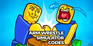 Roblox code arm wrestling simulator.  Thanks to this list of codes, you can...