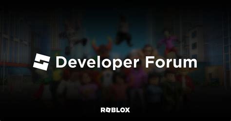 Roblox developer forum application.  Mar 6, 2026 · Key Takeaway Applications for the 2026 Commun...