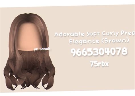 Aesthetic Brown Hair Codes For Roblox and BloxburgBeautiful brown hair codes for roblox.-Hello everyone thanks so much for tuning in today I appreciate you .... 