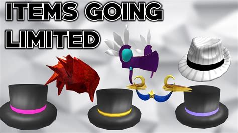 Roblox items that will go limited. In today's Roblox Dealer video we are going to be looking at THE CHEAPEST LIMITED ITEMS YOU CAN STILL GET ON ROBLOX IN 2022! Make sure to watch until the end... 