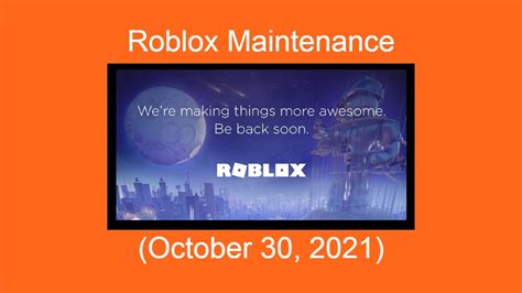 Roblox maintenance today. Things To Know About Roblox maintenance today. 