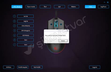 Roblox oynarken mouse ters yöne hareket ediyor.