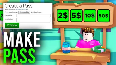 Roblox pass creator