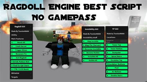 Roblox ragdoll script. 30 - 0. Players.  It works by dynamically swapping Motor6D jo...