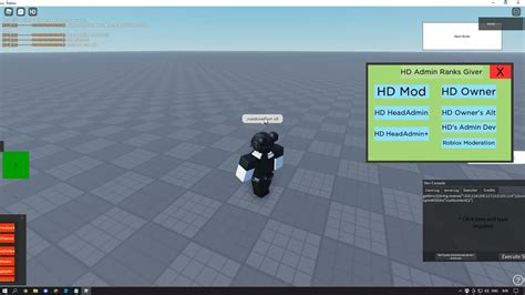 Roblox rank giver script.  It is comprised of an extensive range of features and commands des...