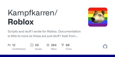 Roblox scripts github.  Documentation is little to none as these are just s...