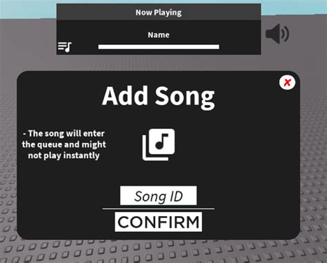 Roblox song id player