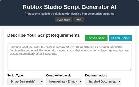 Roblox studio script generator.  Our AI will optimize for Roblox Studio.  Mar 9, 2026 ·...