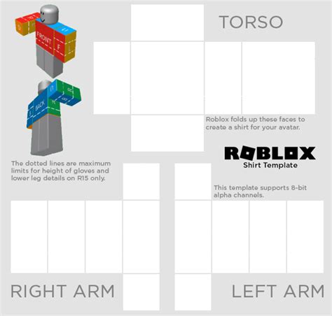 Roblox template in 2021 Roblox shirt, Roblox, Create shirts