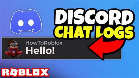 Roblox to Discord Chat Logs - YouTube