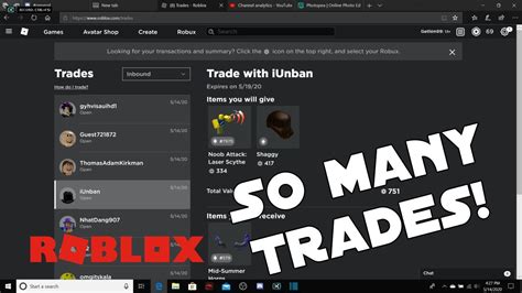 RblxTrade is a Roblox trading website founded in 2019. We offer deep insights into a variety of statistics on the Roblox platform. We also provide Roblox traders with cool features to help with their trading journey such as item values, trade ads, a trade calculator, deals, a Roblox Trading discord and much more!. 