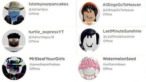 50 of the best funny Roblox user name ideas. Pick a name to laugh with you, not at you. Miljan Truc. October 11, 2022. Guides Roblox. Image Via Roblox. Not all user names have to be.... 