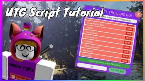 Roblox utg script copy and paste.  I&rsquo;ve always been a Roblox Sep 20, 2022 · How d...