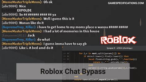 Roblox word bypass script pastebin.  Jan 13, 2025 · The user that tries to...