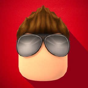 Roblox youtuber with sunglasses. ʅ（ ‿ ）ʃ 