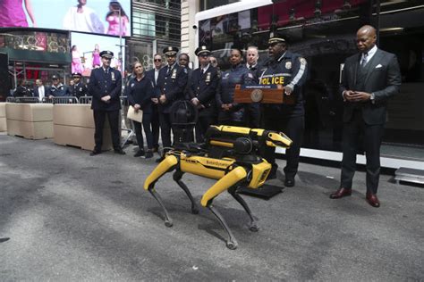 RoboCop? No, RoboDog: Robotic dog rejoins New York police