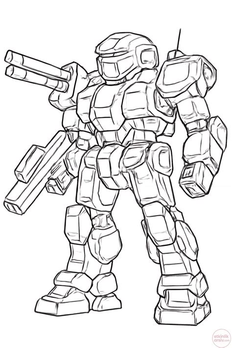 Robot Boyama Pinterest. 