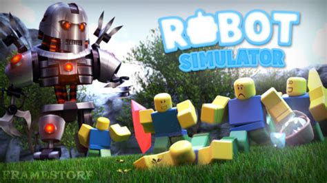 Robot Simülatörü Roblox. 