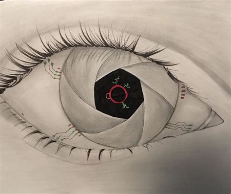 Robot eye by Awubs on DeviantArt