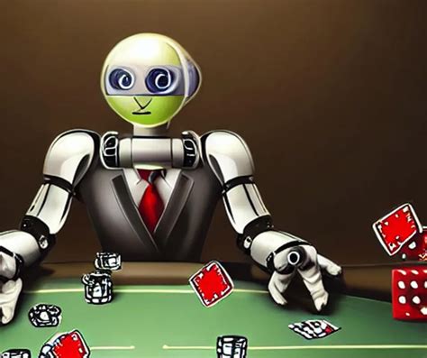 Robot poker oynayır
