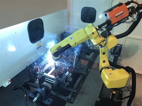 Robot welder. Robots are made of three main components: the controller, mechanical parts and sensors. The type of materials that make up the different components will vary depending on the type ... 
