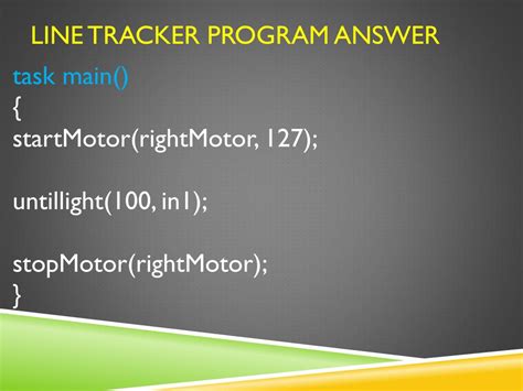 Robotc untillight.  The &ldquo;if&rdquo; section still checks the conditio...