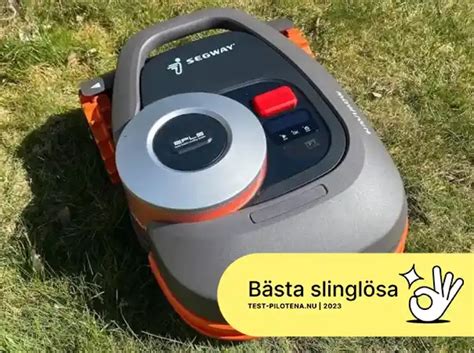 Robotgräsklippare test