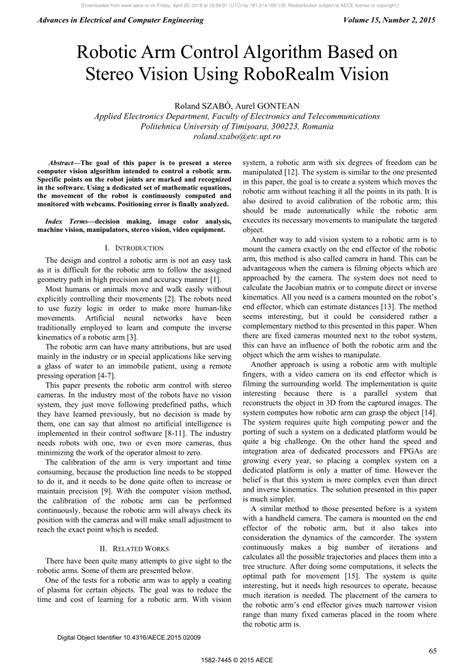 Robotic arm algorithm.  5 days ago · Therefore, in this paper, we propose a ...