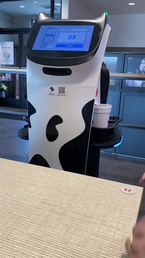 Robotic servers spotted at Austin Chick-fil-A