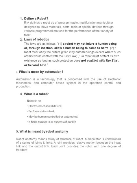 Robotics technician interview questions and answers.  Dec 2, 2025 · System developed ...