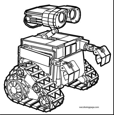 Robots Coloring Pages