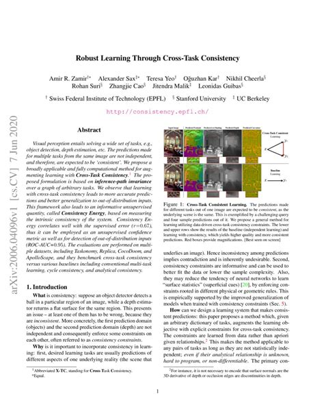 Robust Learning Through Cross-Task Consistency - Stanford …