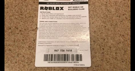 Robux codes whzsi