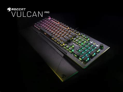 Roccat Vulcan Pro gaming keyboard uses optical switch that