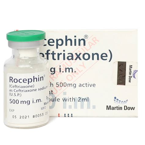 Rocephin Injection Price