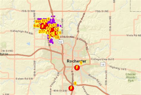 Rochester gas and electric outages. 3 p.m. update: Rochester Gas and Electric reports that 22,205 of its customers are without power. Here are the numbers by county according to RG&E's list of electricity outages (as of 2:35 p.m ... 