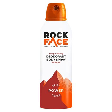 Rock Face Power Deodorant Body Spray Ocado