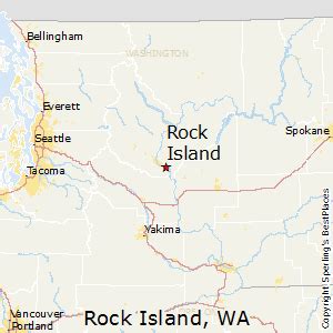 Rock Island, WA Map with Wikipedia Places - iTouchMap