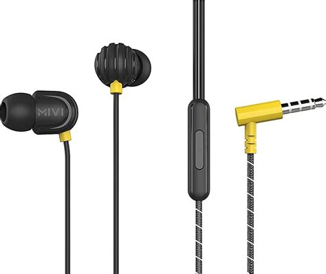 Rock and Roll E5 - Buy Wired Earphone For Crystal Clear Calls - Mivi