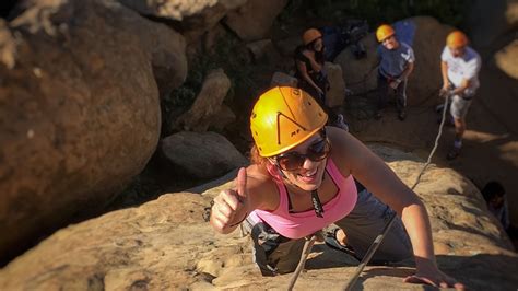 Rock climbing beginner class.  Perfect for first-time climbers.  Learn climbing...