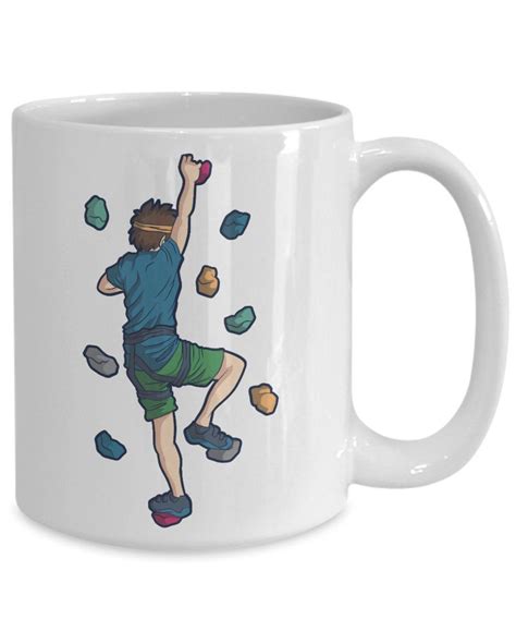High quality Rock Climber inspired Coffee Mugs by independent artists and designers from around the.... Rock climbing coffee mug