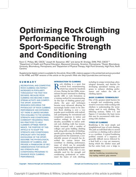 Rock climbing conditioning.  Rock Climbing Conditioning This page is a resource for those ...