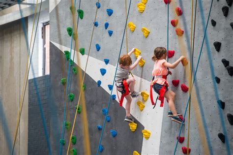 Rock climbing for kids. .  ...
