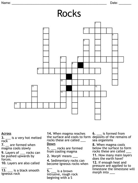 Rock forming mineral crossword. Things To Know About Rock forming mineral crossword. 