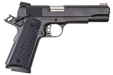 Rock island 1911 9mm tactical.  Precise engineering elements built w/ every tactical advant...