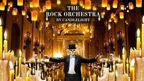 Rock orchestra by candlelight. The Rock Orchestra by Candlelight returns with an epic, new 90-minute concert, breathing beautifully dark energy into legendary Rock & Metal. In ethereal candlelit settings, this … 