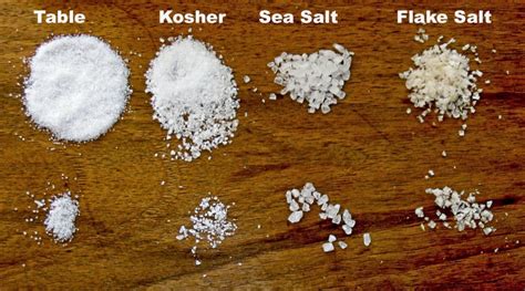 Appropriate Substitute (Conversions Below) Table Salt. Fine Sea Salt, Fine Himalayan Pink Salt, Natural Sea Salt, Canning & Pickling Salt. Kosher Salt. Coarse Sea Salt (Rubs), Coarse Himalayan Pink Salt (Rubs), Fine Sea Salt, Canning & Pickling Salt (Brines) Coarse Sea Salt. Coarse Himalayan Pink Salt, Kosher Salt.. 