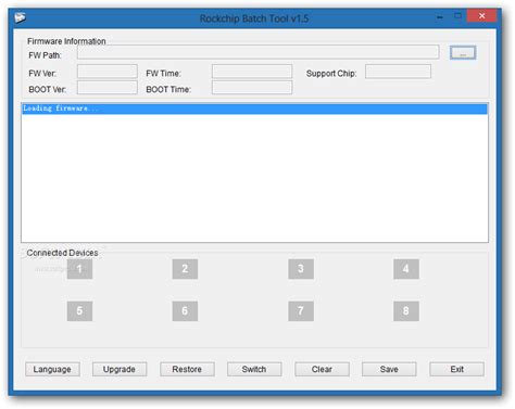 Rockchip batch tool v1 8.  Download Rockchip Batch Tool from here, run it on you...